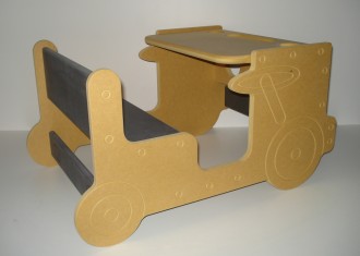 Bureau enfant bois - Devis sur Techni-Contact.com - 6