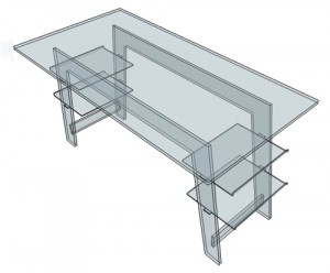 Bureau plexiglas - Devis sur Techni-Contact.com - 5