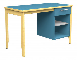 Bureau pour chambre en bois  - Devis sur Techni-Contact.com - 1