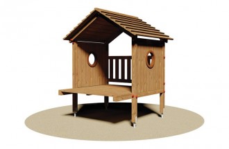 Cabane en bois pour enfants - Devis sur Techni-Contact.com - 1