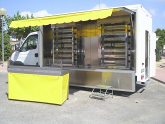 Camion rôtisserie de volaille - Devis sur Techni-Contact.com - 1