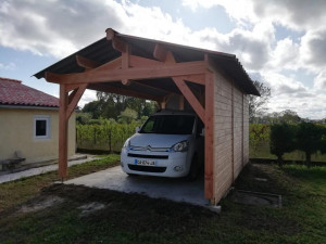 Carport en bois - Devis sur Techni-Contact.com - 1