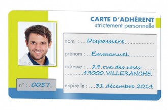 Carte d'adhérent - Devis sur Techni-Contact.com - 2