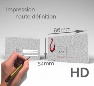 Carte d'adhérent plastique à écriture stylo - Devis sur Techni-Contact.com - 2