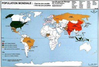 Carte du monde 70 x 102 - Devis sur Techni-Contact.com - 5