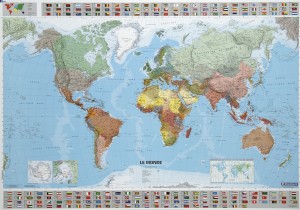 Carte du monde MICHELIN - Devis sur Techni-Contact.com - 1