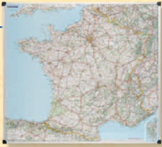 Carte murale routière France Michelin - Devis sur Techni-Contact.com - 1