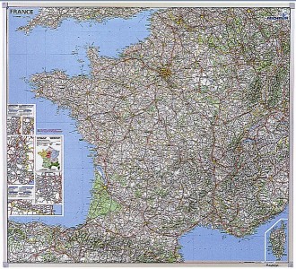 Carte routière de France - Devis sur Techni-Contact.com - 1