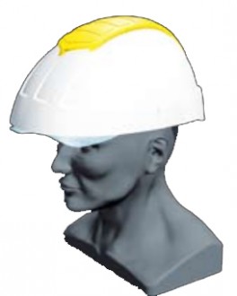 Casque de chantier avec visière - Devis sur Techni-Contact.com - 2