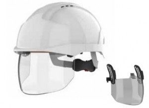 Casque de sécurité avec visière - Devis sur Techni-Contact.com - 1