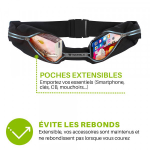 Ceinture de course 2 poches - Devis sur Techni-Contact.com - 2