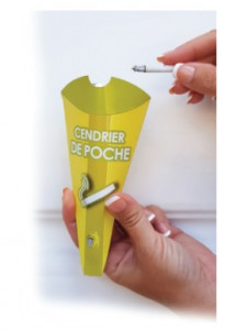 Cendrier de poche refermable - Devis sur Techni-Contact.com - 1