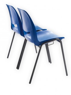 Chaise coque plastique empilable et accrochable - Devis sur Techni-Contact.com - 2