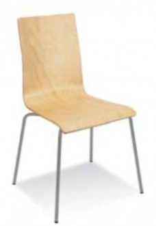 Chaise empilable en hêtre - Devis sur Techni-Contact.com - 1