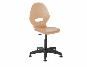 Chaise informatique coque bois - Devis sur Techni-Contact.com - 2