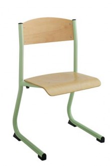Chaise scolaire avec appui sur table - Devis sur Techni-Contact.com - 1