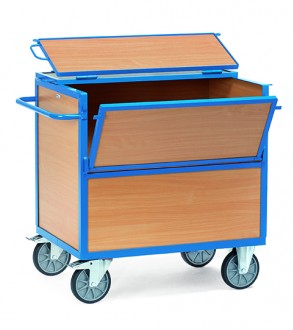 Chariot à caisses en bois - Devis sur Techni-Contact.com - 1