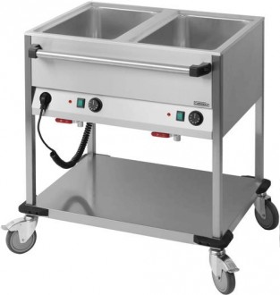 Chariot bain-marie en acier - Devis sur Techni-Contact.com - 1