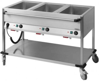 Chariot bain-marie en acier - Devis sur Techni-Contact.com - 3