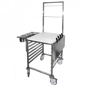 Chariot chef en inox - Devis sur Techni-Contact.com - 1