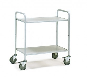 Chariot de bureau 2 plateaux 150 Kg - Devis sur Techni-Contact.com - 1