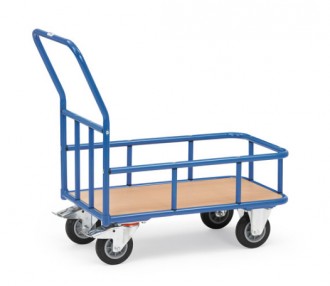 Chariot de magasin 1 plateau - Devis sur Techni-Contact.com - 1