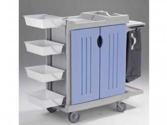 Chariot de nettoyage de change / toilette - Devis sur Techni-Contact.com - 1