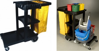 Chariot de nettoyage rubbermaid - Devis sur Techni-Contact.com - 1