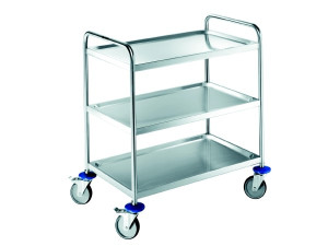 Chariot de service inox 3 plateaux  - Devis sur Techni-Contact.com - 2