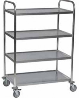 Chariot de service inox 100 Kg - Devis sur Techni-Contact.com - 3