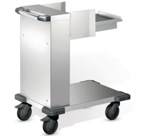 Chariot distributeur de plateaux ouvert niveau constant et guidages - Devis sur Techni-Contact.com - 1