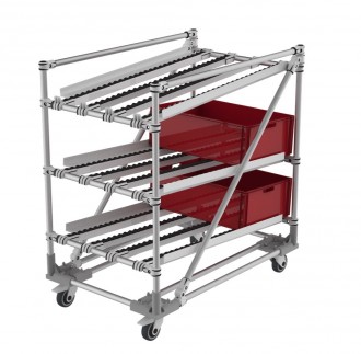 Chariot flow rack - Devis sur Techni-Contact.com - 1