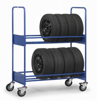 Chariot porte pneus - Devis sur Techni-Contact.com - 1