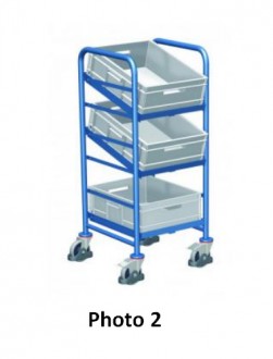 Chariots porte bacs plastique - Devis sur Techni-Contact.com - 2