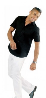 Chemise homme stretch manches courtes personnalisable - Devis sur Techni-Contact.com - 1