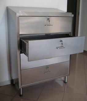 Chiffonnier d'atelier 4 tiroirs coulissants - Devis sur Techni-Contact.com - 2