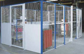 Cloison grillagée modulaire - Devis sur Techni-Contact.com - 1