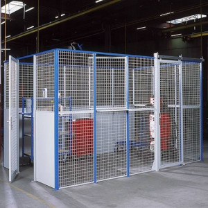 Cloison industrielle grillagée modulable - Devis sur Techni-Contact.com - 4