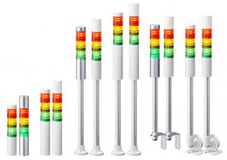 Colonne de signalisation lumineuse sonore - Devis sur Techni-Contact.com - 1