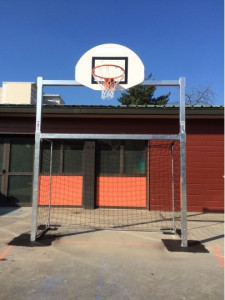 Combiné mini hand/basket avec cage - Devis sur Techni-Contact.com - 1