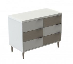 Commode en bois 6 tiroirs - Devis sur Techni-Contact.com - 2