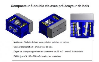 Compacteur bois et palettes bois - Devis sur Techni-Contact.com - 6