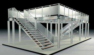 Conception Mezzanine aluminium - Devis sur Techni-Contact.com - 1