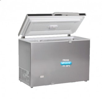 Congélateur coffre aspect inox - Devis sur Techni-Contact.com - 2