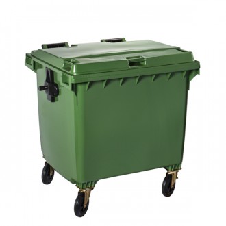 Conteneur 4 roues 660 litres - Devis sur Techni-Contact.com - 4