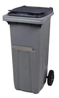 Conteneur à déchets roulant 240L - Devis sur Techni-Contact.com - 4