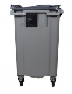 Conteneur à déchets roulant 770L - Devis sur Techni-Contact.com - 4