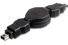 Cordon rétractable firewire 6/4 m - Devis sur Techni-Contact.com - 1