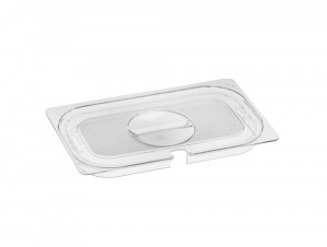 Couvercle bac gastro transparent polycarbonate GN 2/4 - Devis sur Techni-Contact.com - 1