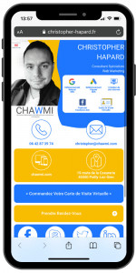 Création de carte de visite virtuelle - Devis sur Techni-Contact.com - 2